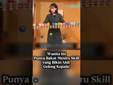 Wanita Ini punya Bakat Meniru Skill Yang Bikin Ahli Geleng geleng kepala #viral