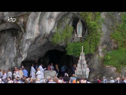 Chapelet du 26 juin 2023 à Lourdes