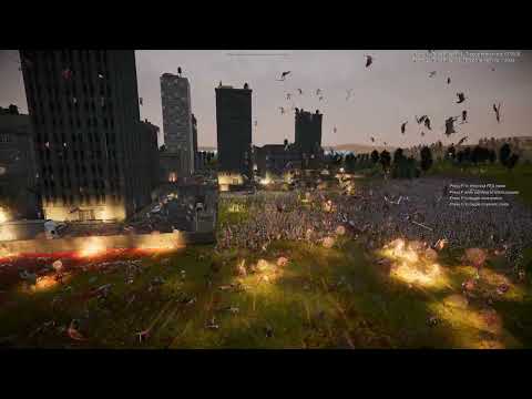 U.S ARMY Tries to Survive a TSUNAMI in Mega city- Ultimate Epic Battle Simulator 2