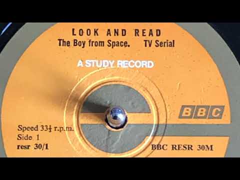 LOOK AND READ The Boy From Space - Complete Series BBC Records Vinyl