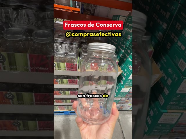 Vídeo relacionado con ComSaf Mason Jar de Cristal 120 ml Pack de 8 con Tapa para Mermelada