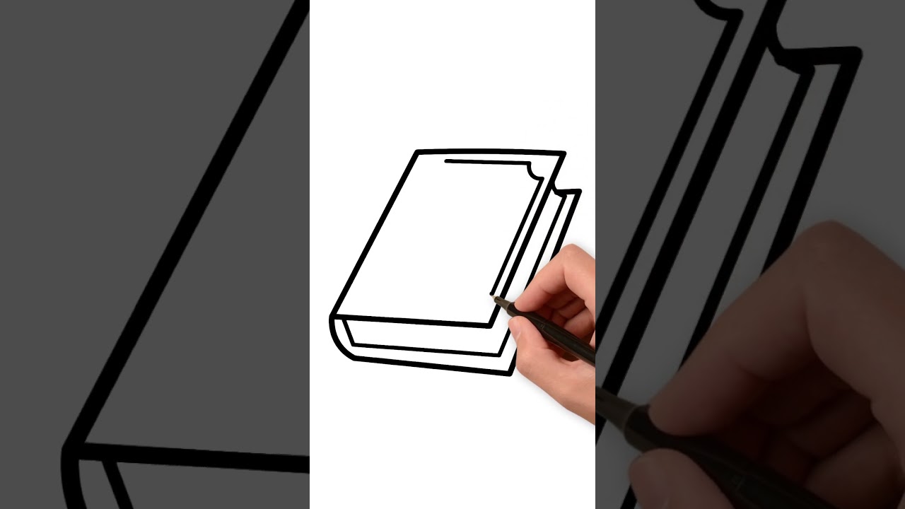 How to Draw a Book | Easy Drawing for Kids | Step by Step | KidsTube