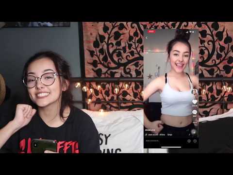 reacting to my old cringey tiktoks | @Real.Ona