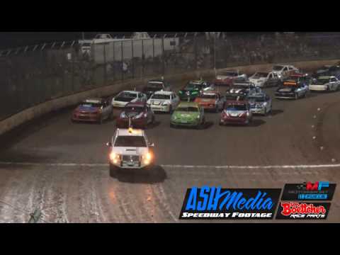 Modified Sedans: 2017 Kings Royal V - A-Main Highlights - Kingaroy Speedway