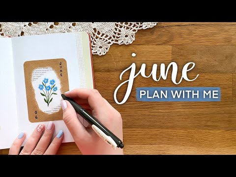 Plan with me | 2024 June Bullet Journal Setup