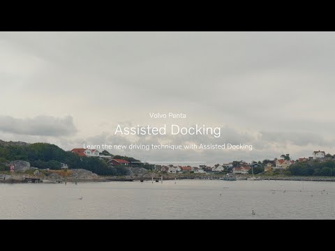 Boat joystick driving with control | Volvo Penta