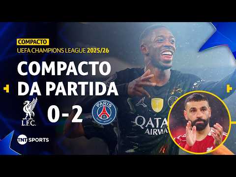 Gols e lances de Liverpool x PSG
