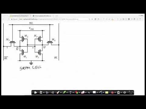7. SRAM 1 Bit Memory Cell using Transistors  - CS101 Introduction to Computing.