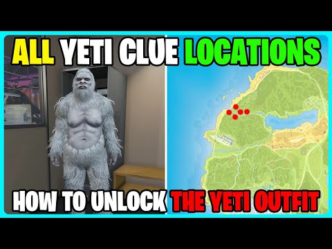 How To Unlock The YETI OUTFIT In GTA 5 Online - ALL YETI CLUE LOCATIONS 2025