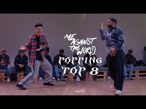 Tian VS Dalil | 1VS1 POPPING TOP 8 | ME AGAINST THE WORLD BATTLE 2024