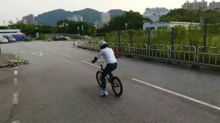 She did very well! Hope you can enjoy cycling!