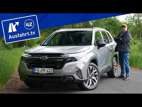 2025 Subaru Forester 2.0ie Platinum S6 - Kaufberatung, Test deutsch, Review, Fahrbericht Ausfahrt.tv