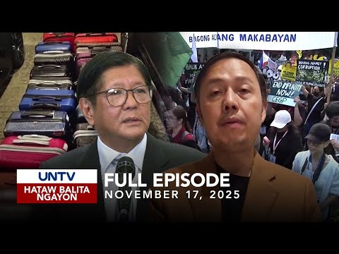 UNTV: Hataw Balita Ngayon | November 17, 2025