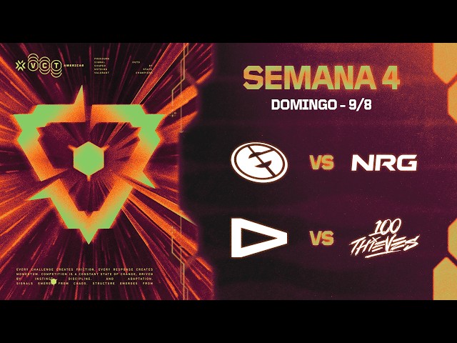 EG x NRG | LOUD x 100T | VCT Americas Etapa 2 | Semana 4 - Dia 4