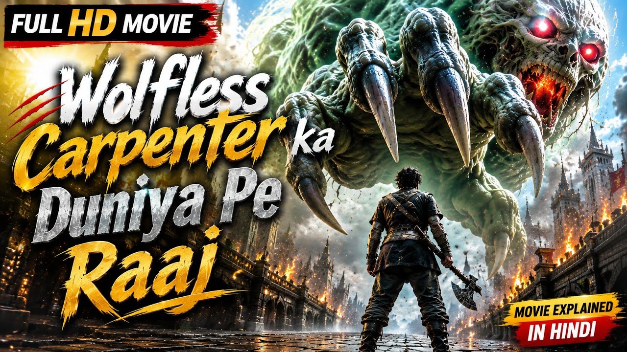 Wolfless Carpenter Ka Duniya Pe Raaj 😱 | Full HD Fantasy Movie Explained in Hindi