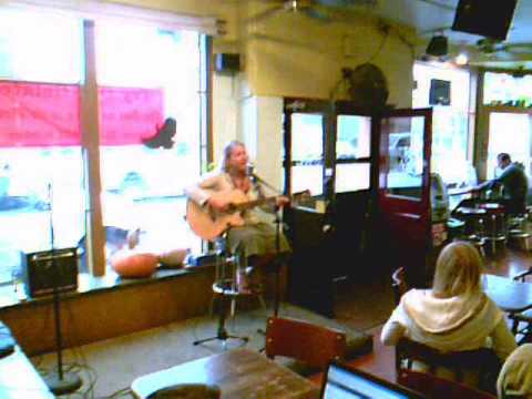 Julie at the Ugly Mug open mic