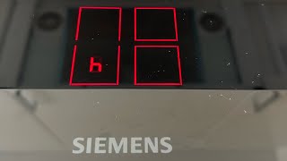 How to enable/disable child lock on Siemens induction hob