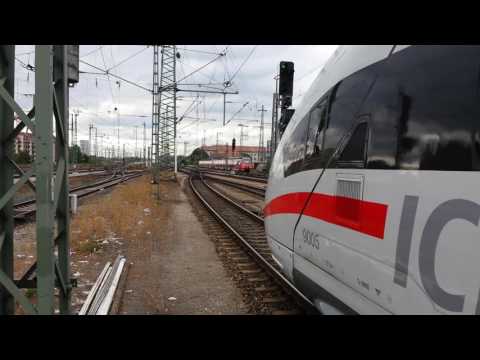 BR 412 (ICE 4) verlässt Nürnberg Hbf - Full Sound