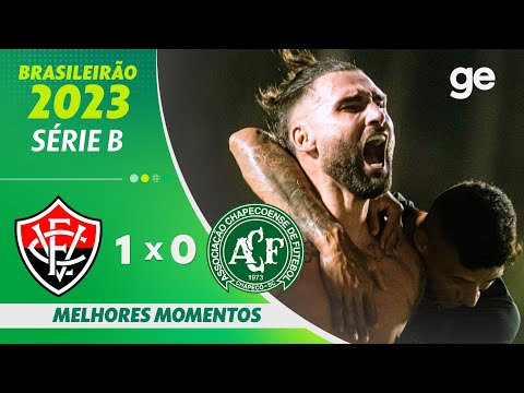 Gols e lances de Vitória x Chapecoense