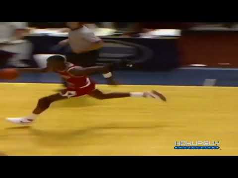 Michael Jordan’s 1st game at MSG vs Knicks Drops 33pts Nov 1984