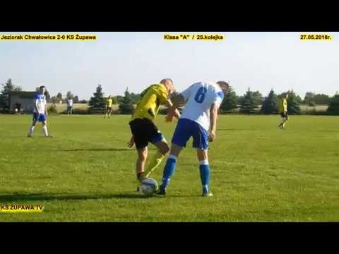 Skrót meczu: Jeziorak Chwałowice - KS Żupawa (27.05.2018) Klasa "A", 25.kolejka