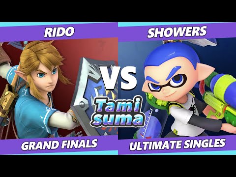 TAMISUMA 218 GRAND FINALS - Rido (Link) Vs. Showers (Inkling) SSBU Smash Ultimate