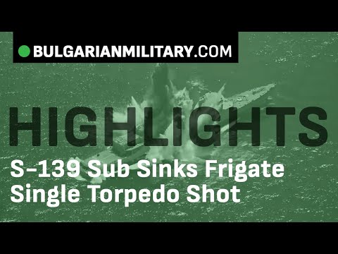Pakistan S-139 sub sinks frigate with a single torpedo shot