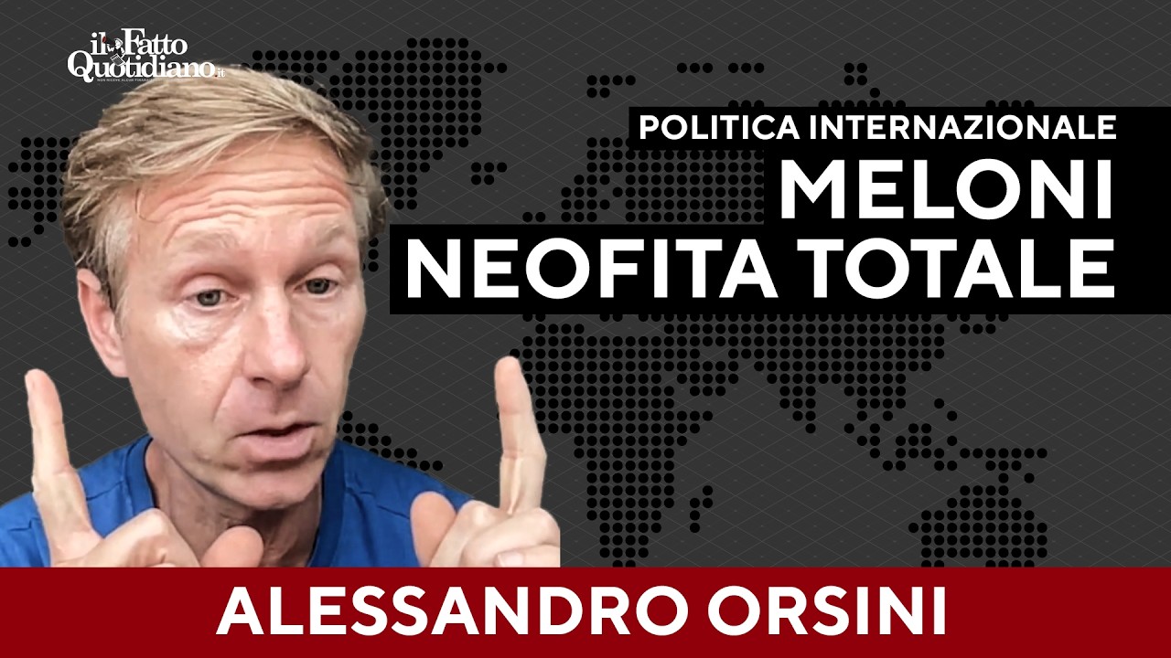 Orsini su FdI: "Ha una classe dirigente di livello intellettuale spaventosamente basso"
