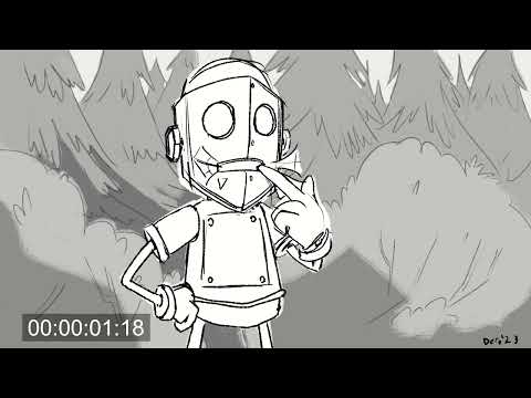 WX-78 confronts Wagstaff and Wilson [EXTREMELY FAKE!! NOT REAL!!]