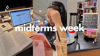 law school diaries ⚖️ midterms week | productive study vlog, my study schedule, working full-time