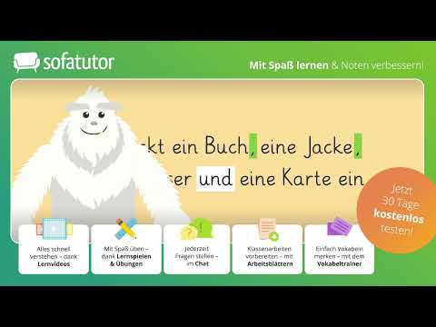 Das Komma bei Aufzählungen einfach erklärt – Deutsch 3. & 4. Klasse