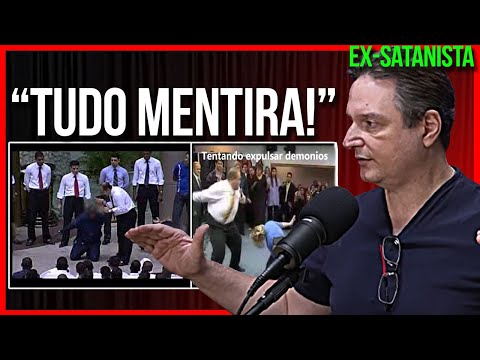 🔥 EX-SATANISTA FALA DOS FALSOS DEMONIOS NAS IGREJAS [CORTES PODCAST]