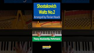Shostakovich Piano Tutorial Waltz No.2 | Chord Inversions & hemiolas