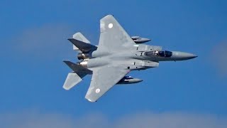 築城基地航空祭2025　第305飛行隊F-15J機動飛行