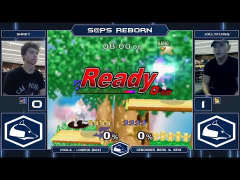S@PS Reborn Melee Singles - Shady (Falco) vs Jollyfloss (Fox) - Pools Losers