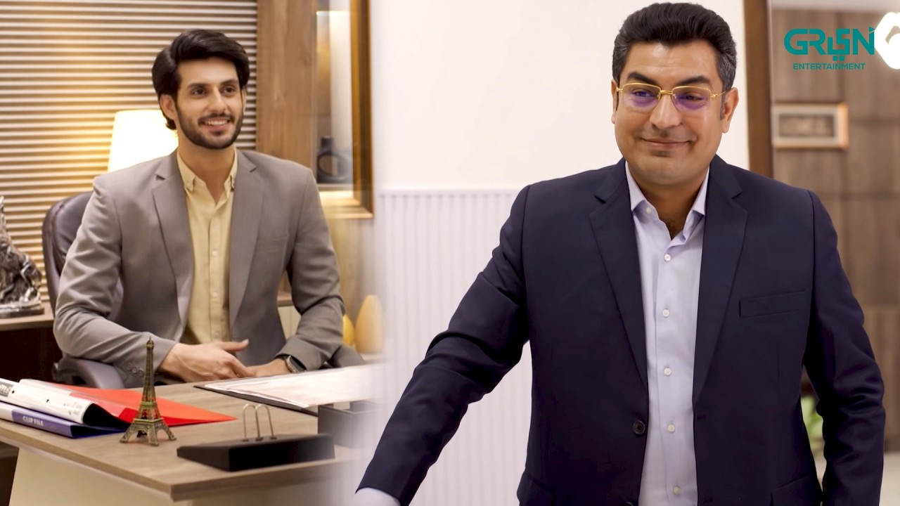 Sufiyan Ka Office Mein Pehla Din #rahatghani #subhanawan #khudagawah #shortvideo #greentv