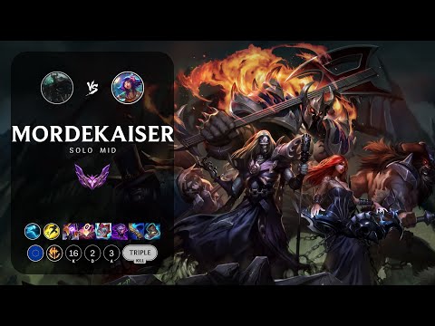 Mordekaiser Mid vs Neeko - EUW Master Patch 14.4