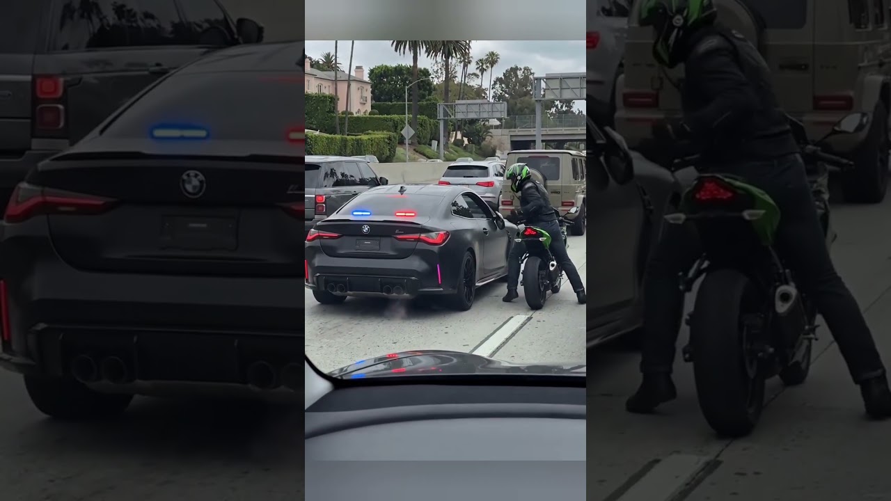 instant Karma 😉😀 #ytshorts #funnymoments #car #police #karma #yt