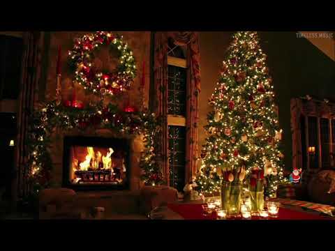 Top Christmas Songs Playlist ???? Classic Christmas Music with Fireplace ???????? Merry Christmas 2023