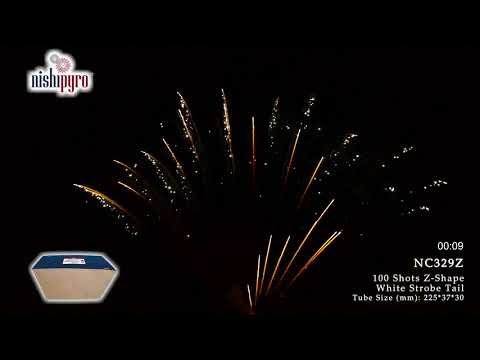 NC329Z - Silver Strobling Comets