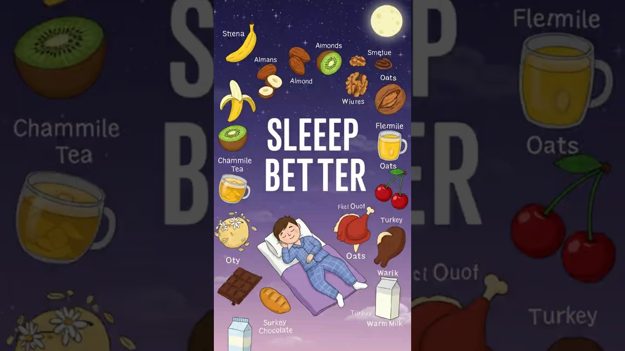 Top 10 Foods That Help You Sleep Better at Night #healthy #sleep #bettersleep #foodlover