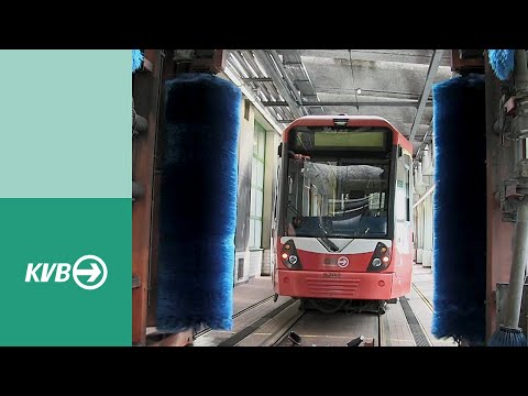 Ab in die Waschanlage mit den KVB-Bahnen