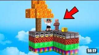 We Got trapped In CUSTOM SKY BLOCK !!