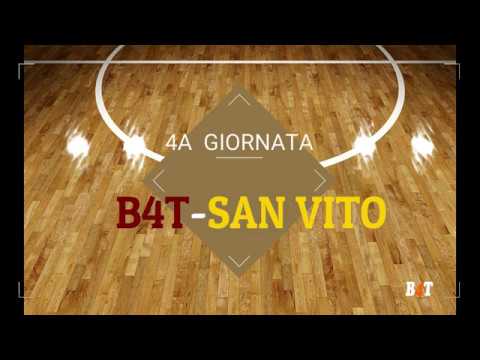 BASKET 4 TRIESTE UNDER 15 2019/2020: 4A GIORNATA B4T-SAN VITO