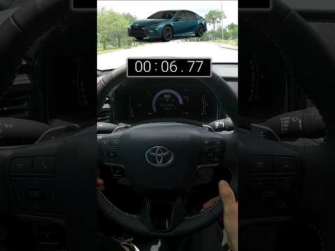 Thumbnail for 2025 Toyota Camry SE Hybrid 0-60 Test | 2.5L 4cyl Hybrid | CVT | FWD | 225hp  #shorts by Toyota Camry