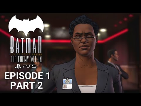 BATMAN: THE ENEMY WITHIN Walkthrough Gameplay - Episode 1 Part 2 The Enigma (No Commentary)