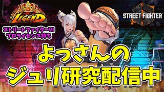 SF6 juri ジュリちゃん研究「 イブラヒムさんにコーチングをします」#604