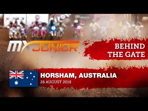 Junior Motocross World Championship - 2018 Australia - 26min - Behind the Gate