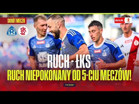 SHORT: RUCH CHORZÓW – ŁKS ŁÓDŹ. Bricklayer's double!