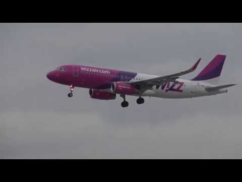 Samoloty lotnisko Pyrzowice / Katowice 4K